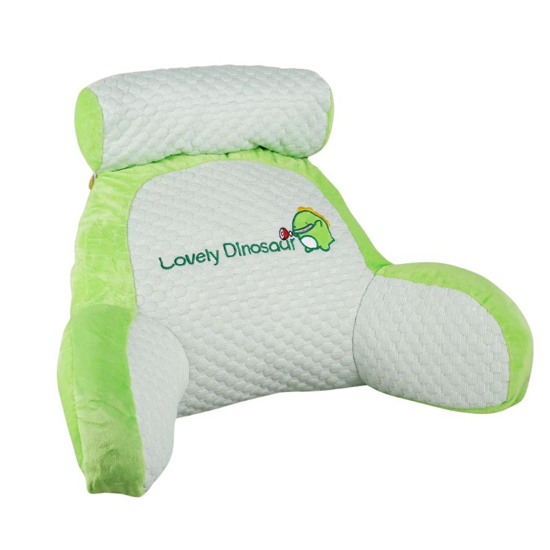 Coussin de lecture confortable pour enfant dinosaure