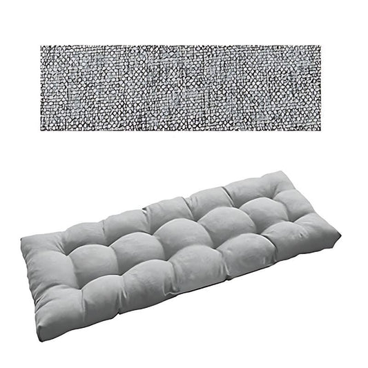 Coussin pour banc gris