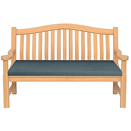 Coussin bain de soleil pour banc bleu