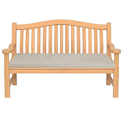 Coussin bain de soleil pour banc gris