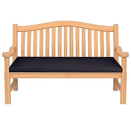 Coussin bain de soleil pour banc noir