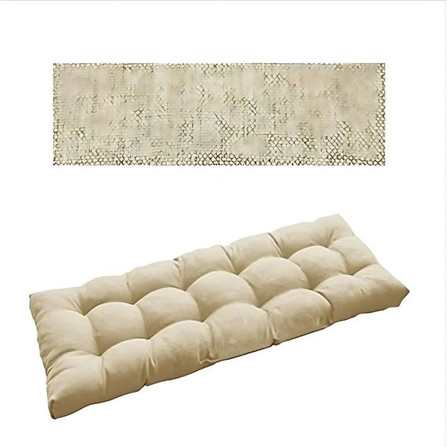 Coussin pour banc beige